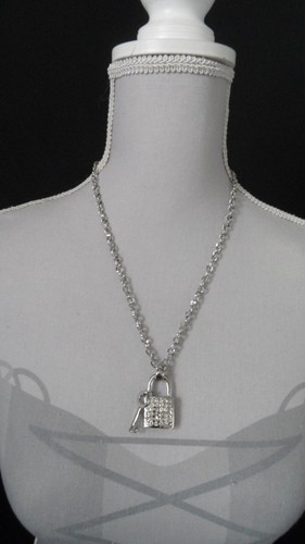 Collier chaine argente - collier,