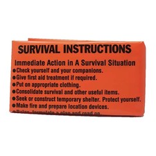 SAC DE SURVIE IMPRIMÉ BIVOUAC OUTDOOR MILITAIRE CAMPING LOISIRS SURVIE 