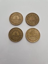 PIECES ANCIENNES 5 FRANCS BRONZE ? 1939 / 40 / 45 / 46 MONNAIE FRANÇAISE 