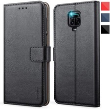 Coque portefeuille rabat - portefeuille, noir