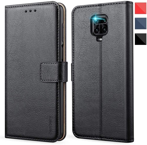 Coque portefeuille rabat noir - portefeuille,