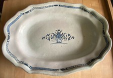 PLAT DE SERVICE OVALE "CUL