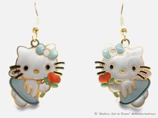 BIJOU KITTY BOUCLES D'OREILLES