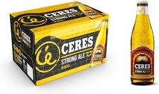 Ceres Strong Ale - 24 Bottiglie da 33 cl, Birra Bionda Doppio Malto con... 