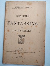 Conseils aux Fantassins pour