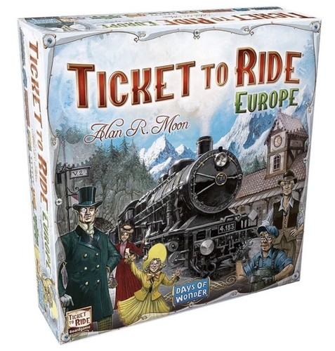 Ticket ride europe - ride, board