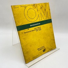 John Deere Presse À Balles Haute Pression 342 346 Manuel D'Utilisation Entretien