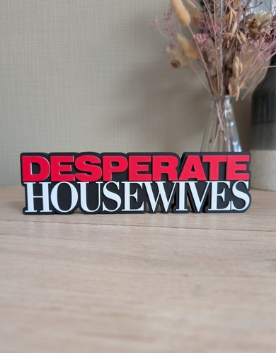 Plaque logo desperate - plaque,