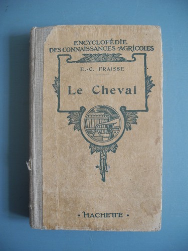 Livre cheval hachette 1927 - livre,