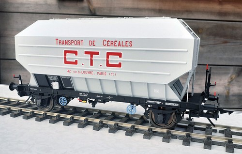 Rail wagon céréalier - 43,