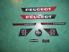 Lot autocollants Peugeot 103 MVL electronic