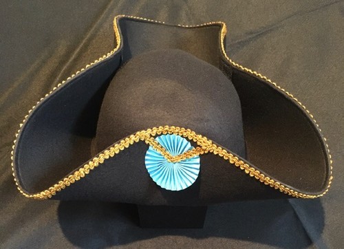 Chapeau franc macon tricorne - chapeau,