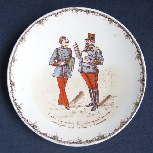 Assiette murale humoristique - assiette,