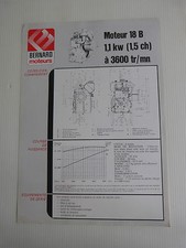 prospectus moteur fixe BERNARD