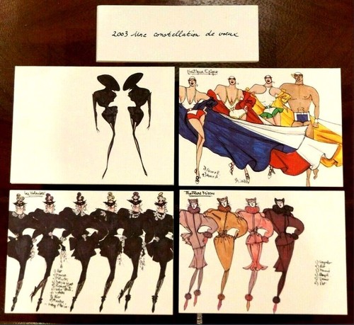 Lot thierry mugler cartes - 4,