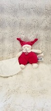 Doudou Baby Nat ours rouge –