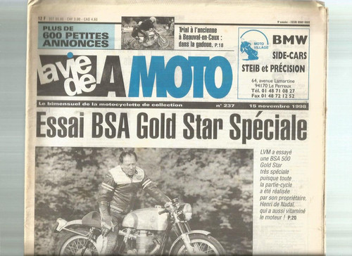 Vie moto n 237 - la,