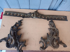 paire de chenet en laiton