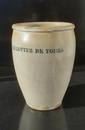 Ancien pot grès - grès, vernissé