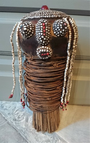 Statue africaine ancienne - africaine,
