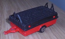 voiture majorette rail route remorque camping kayak made in France