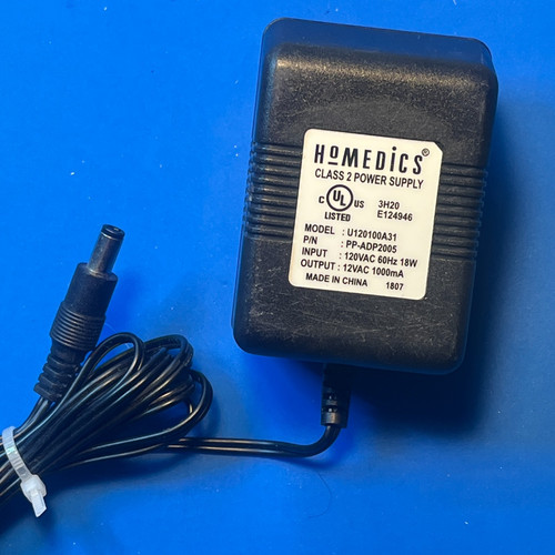 Genuine homedics 12vac - genuine, 1000ma