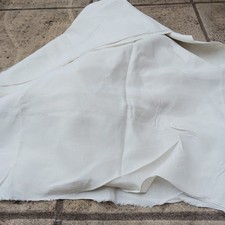 coupon de tissu ancien en lin  larg 240 cm long 285 cm bis