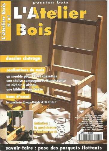 Atelier bois n 61 - du, n°61