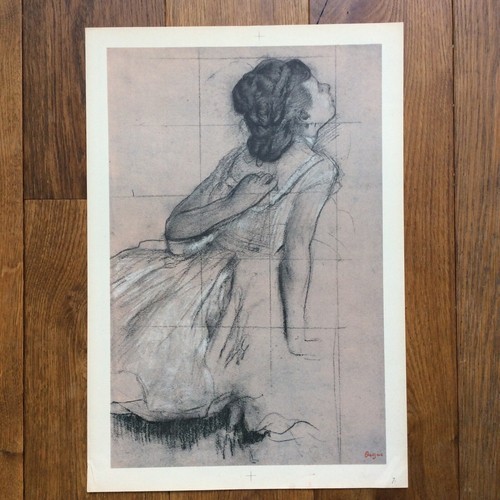 Ancienne lithographie edgar - ancienne,