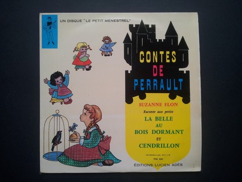 Contes perrault vinyle 33 - contes,