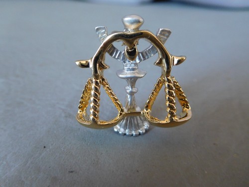 Broche balance zodiaque - broche,