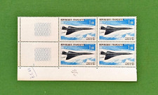 1969 POSTE AERIENNE  Y&T  43 PREMIER VOL CONCORDE BLOC DE 4  TTB