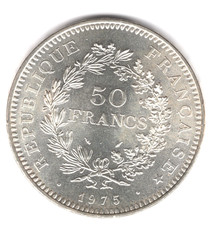 50 Francs Hercule 1975 en