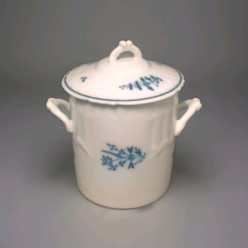 Boîte couverte porcelaine - boîte,