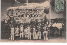 AISNE : PAVANT : la cavalcade vers 1905 - la fanfare des Béni Bouffe Tout - t