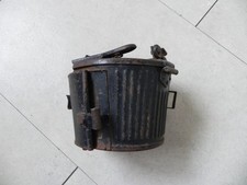 Trommel MG original WW2  1944 Allemand German tin MG 34 drum case