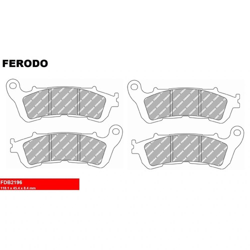 Plaquettes ferodo frein - ferodo, de