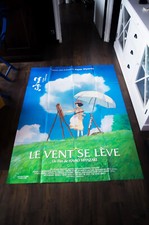 THE WIND RISES ? Hayao Miyazaki French Grande Vintage Movie Poster Original