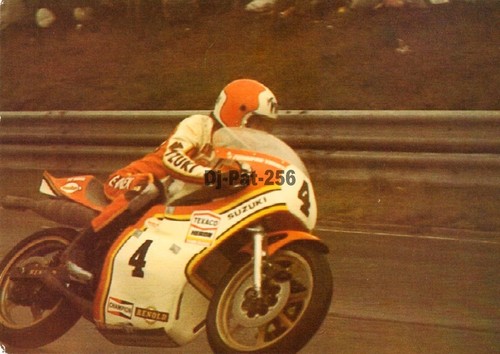Carte postale moto hennen - moto,