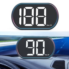 Compteur de vitesse affichage tête haute de voiture à LED 3 pouces pour une ex