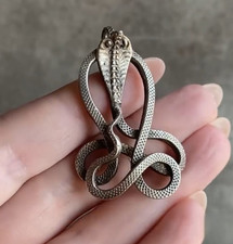 Pendentif serpent cobra style