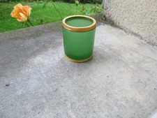 ancien pot en opaline ver et