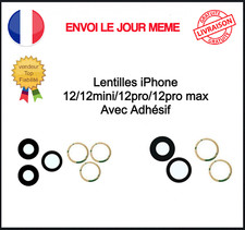Lentille Iphone 12 12mini 12pro 12pro max Vitre Verre Appareil Photo Caméra