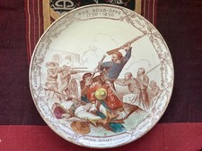 assiette militaire « nos sous-offs » caporal Durant. Creil et Montereau.