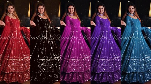Robe soirée anarkali - soirÉe,
