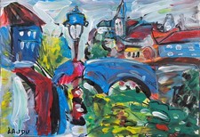 Gouache et acrylique sur