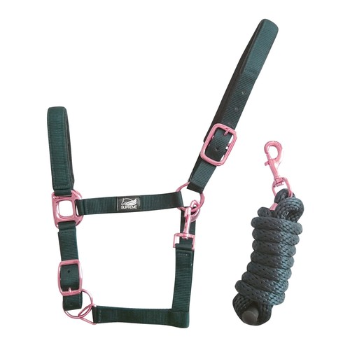 Halter rose nylon - halter, en