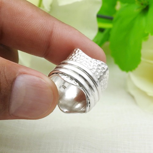 Bague toupie fidget fait - bague,
