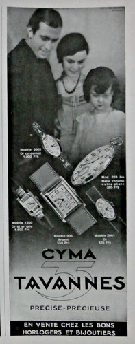 Publicité presse 1930 - de,