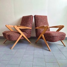 PAIRE DE FAUTEUILS VINTAGE